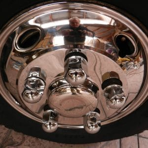 Chrome Wheel Covers For Toyota Coaster Wheel Trims 16" 5 stud Stainless Steel